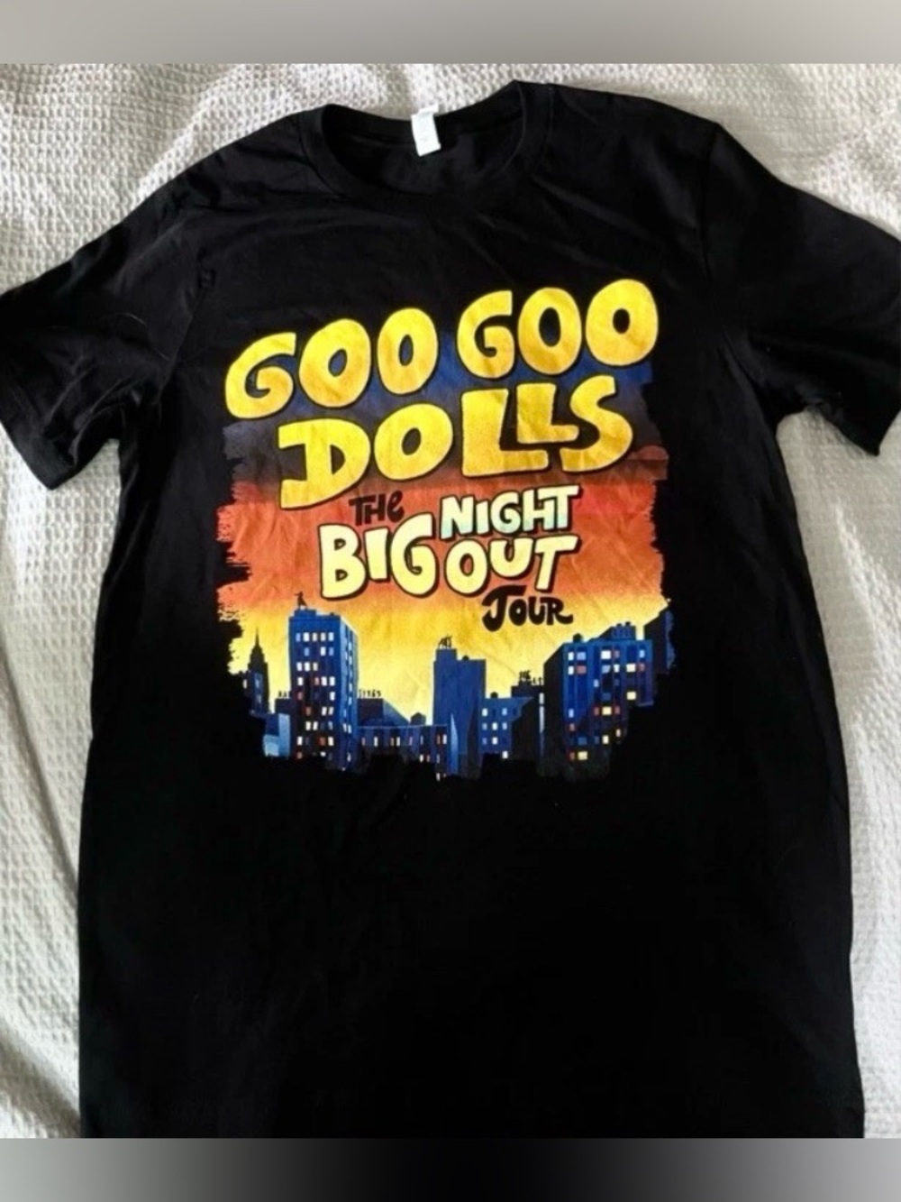 GOO GOO Dolls 2023 The BIG Night Out Tour Tshirt Men’s sz M Rock Band NEW